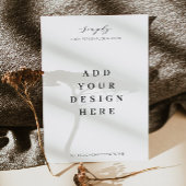 5"x7" Einladungstext Einladung