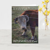 5"x7" Faltkarte | Popeye Morning "Do Karte (Gelbe Blume)