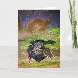 5"x7" Faltkarte | Thomas in der Puddle Karte