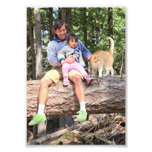 5"x7"-Foto drucken     Loggen Sie Liebe ein! Fotodruck