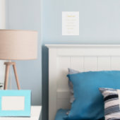 5"x7" Gold Foil Art Print - Mach es selbst Foliendrucke (In Situ (Schlafzimmer))