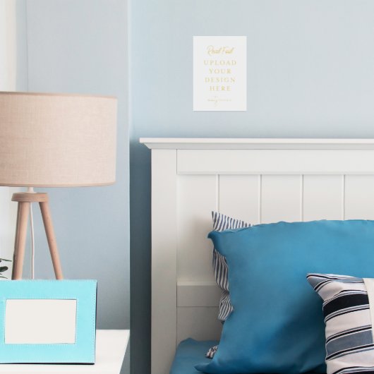 5"x7" Gold Foil Art Print - Mach es selbst Foliendrucke (In Situ (Schlafzimmer))