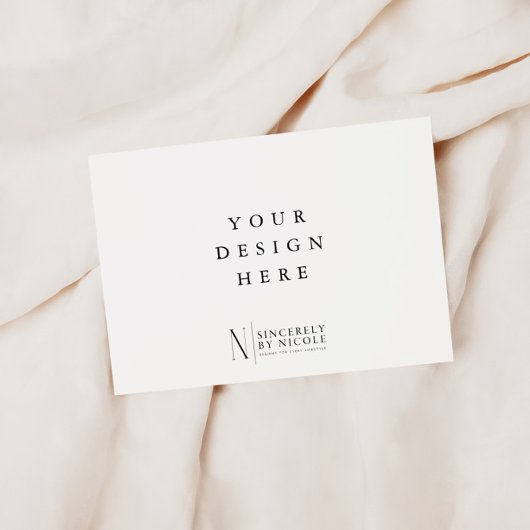 5 x 3,5"-Kartendruck Einladung