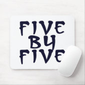 5 x 5 mousepad (Mit Mouse)