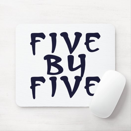 5 x 5 mousepad (Mit Mouse)