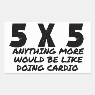 5 x 5 rechteckiger aufkleber