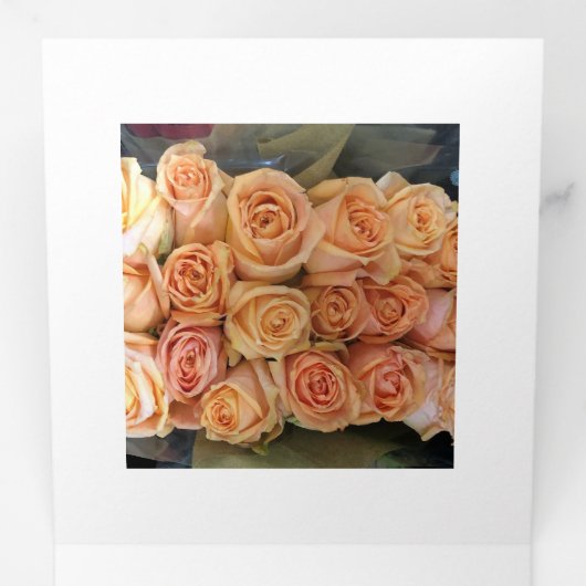 5" x 7" dreifaches Lesefeld-Programm Dreifach-gefaltete Programmkarte (Innen Erste Seite)