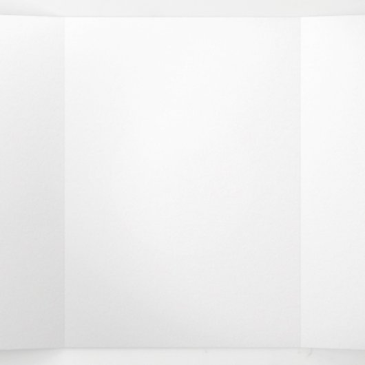 5" x 7" dreifaches Lesefeld-Programm Dreifach-gefaltete Programmkarte (Innenseite Mitte)