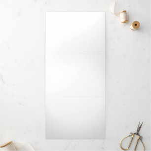 5" x 7" dreifaches Lesefeld-Programm Dreifach-gefaltete Programmkarte