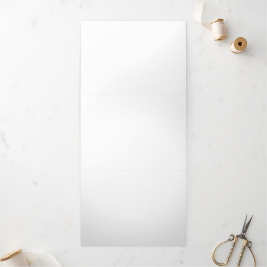 5" x 7" dreifaches Lesefeld-Programm Dreifach-gefaltete Programmkarte (Außenbereich)