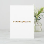 5" x 7" Einladung (Stehend Vorderseite)