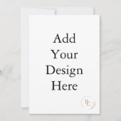 5 x 7 Einladung (Vorderseite)