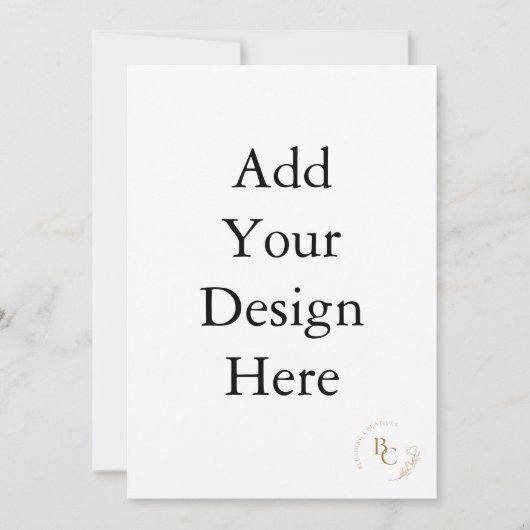 5 x 7 Einladung (Vorderseite)