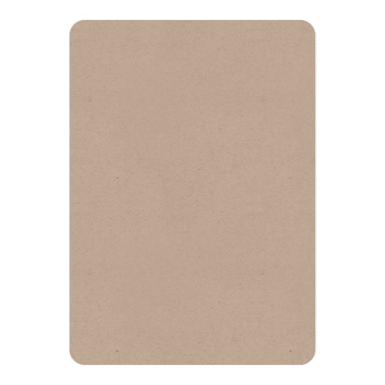 Kraft 12,7 cm x 17,8 cm, weiße Briefumschläge inklusive