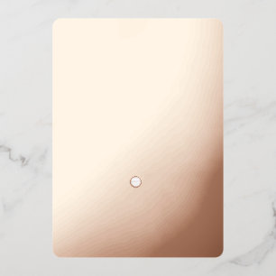 5" x 7" Foil-Einladung Folieneinladung