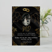 5" x 7" Foil-Einladung Folieneinladung (Stehend vorne)