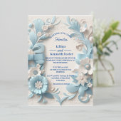 5" x 7" Foil-Einladung Folieneinladung (Stehend vorne)