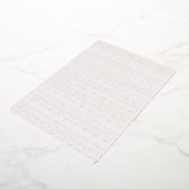 5" x 7" Foil-Einladung Folieneinladung (Gedreht)