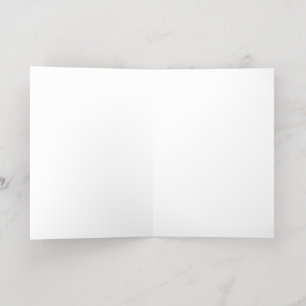 5 x 7 Foil Faltes Urlaubskarte , Farbe: Silber, ic