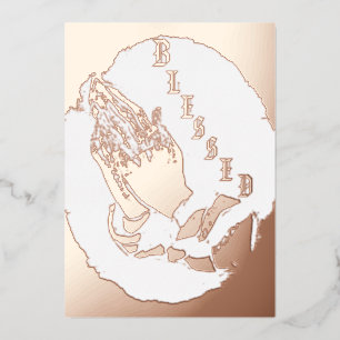 5" x 7" Folien-Feiertagskarte Folien Feiertagskarte