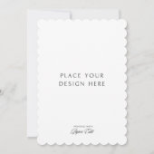 5" x 7" Karten drucken (Rückseite)