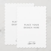 5" x 7" Karten drucken (Vorne/Hinten)