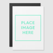 5" x 7" Magnetkarte (Vorne/Hinten)