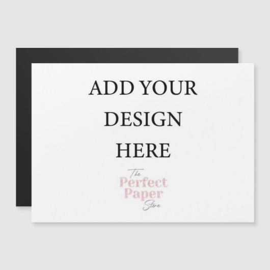 5 x 7 Magnetkarten - Einladung Landschaft (Vorne/Hinten)