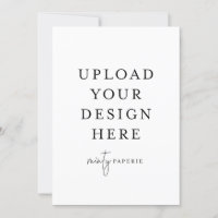 5" x 7" Portrait Card