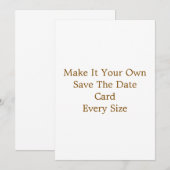 5" x 7" Save-The-Date-Karte Save The Date (Vorne/Hinten)