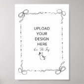 5 x 7" Tischeschild Poster (Vorne)