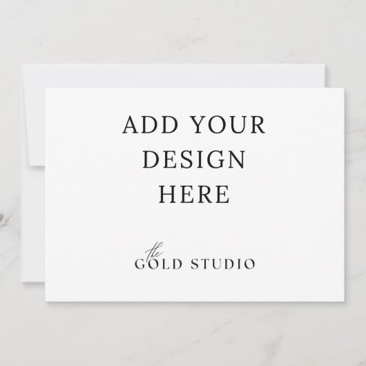 5 x 7 Vorlage für die Einladung zur Landschaft (Vorderseite)