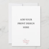 5 x 7 Vorlage für doppelseitige Einladungen (Vorderseite)