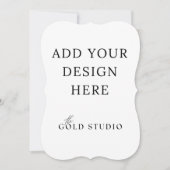 5 x 7 Vorlage für doppelseitige Einladungen (Vorderseite)