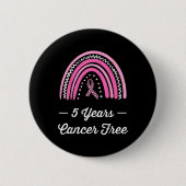 5 Years Breast Cancer Survivor Button (Vorderseite)