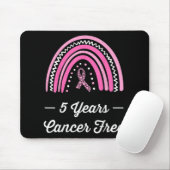 5 Years Breast Cancer Survivor Mousepad (Mit Mouse)
