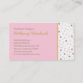 5 Zehn-Visitenkarte Visitenkarte (Rückseite)