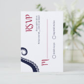 5 Zoll x 3,5" Antwortkarte RSVP Karte (Stehend Vorderseite)