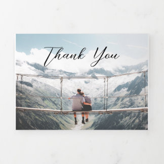 5 Zoll x 7 Zoll Faltschachtel Dreifach Gefaltete Urlaubskarte