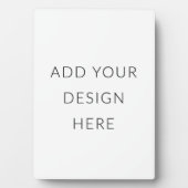 5 Zoll x 7 Zoll Portraitdruck Fotoplatte (Vorderseite)