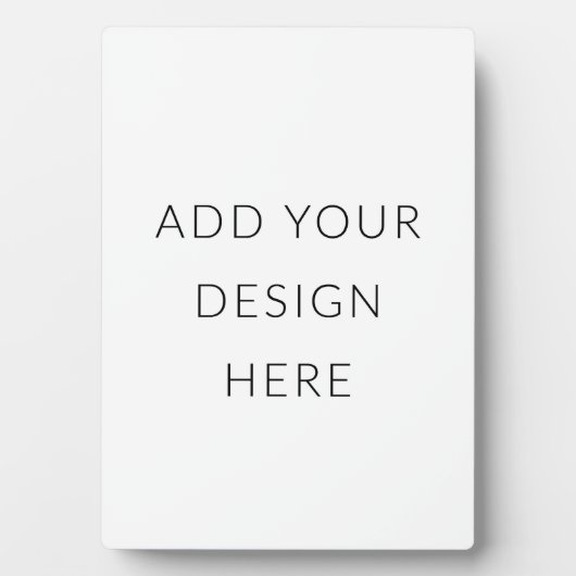 5 Zoll x 7 Zoll Portraitdruck Fotoplatte (Vorderseite)