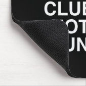 5am Is For Clubbing Not For Running Funny Bar Part Mousepad (Ecke)