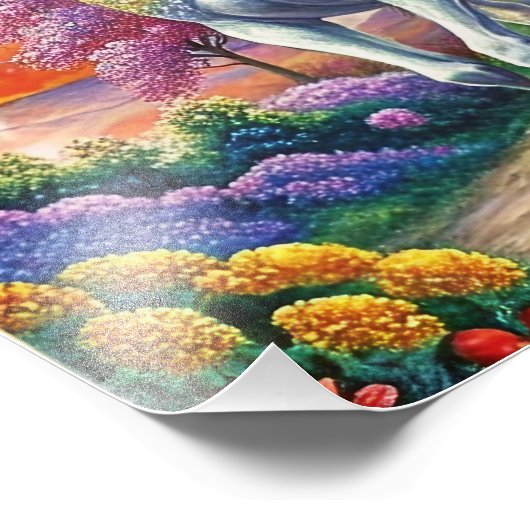 5D Diamond Painting Kit Pferdedesign Wandkunst Fotodruck (Ecke)