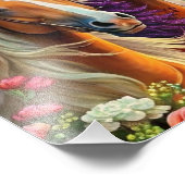 5D Diamond Painting Kit Pferdedesign Wandkunst Fotodruck (Ecke)