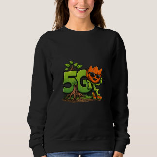5G Green Growth Eco Mascot Women’s Sweatshirt