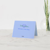 5INNER PEACE KLEINE GREETKARTE KARTE (Rückseite)