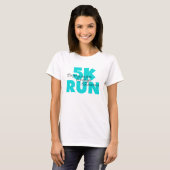 5K Lauf Aqua Sports Running T-Shirt (Vorne ganz)