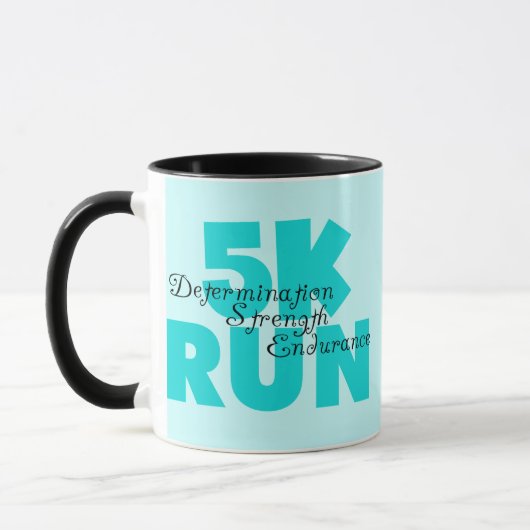5K Lauf Aqua Sports Running Tasse (Links)