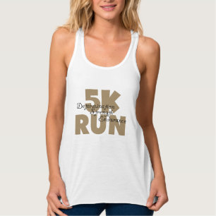 5K Lauf Tan Athletics Sportlauf Tank Top