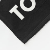 5k Läufer ich laufen, weil ich wirklich mag Food F Fleecedecke (Ecke)